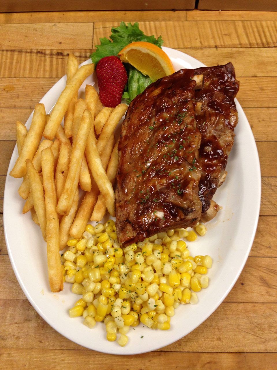 Dry boneless ribs